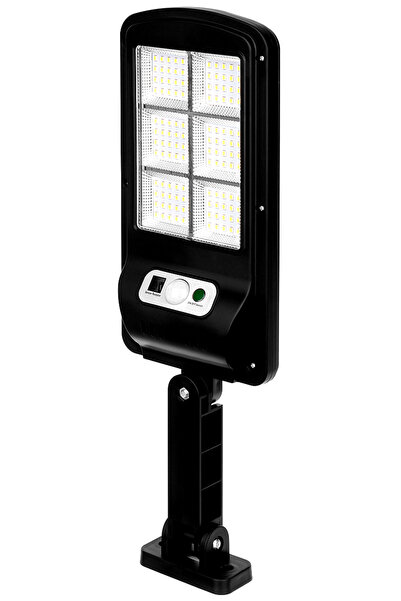 SASKA GARDEN Lampă solară stradală LED cu indicator de direcție și senzor de ...