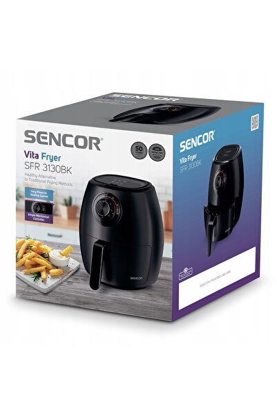 Sencor Friteuză cu aer cald SFR 3130BK 1300W 3,5l 90-200 st C