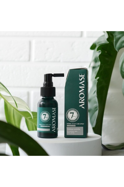 NO BRAND AROMASE - Spray pe bază de plante pentru îngrijirea scalpului, 40ml,...