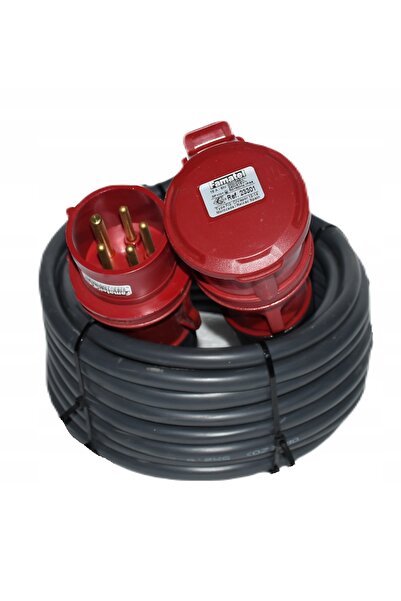 Mercor Cablu prelungitor de alimentare, tip cauciuc, 5x2,5, 20 metri, 16A, cu...