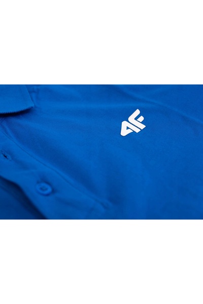 4F Tricou polo din bumbac pentru bărbați PTSM366 bleumarin 031S XL