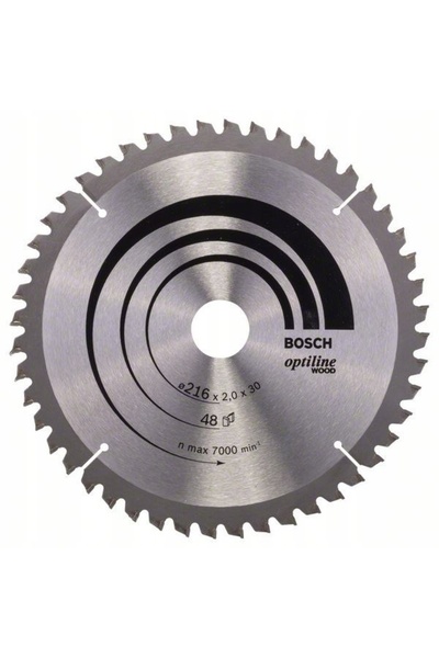 Bosch Lamă de ferăstrău circular PRO T SPEED pentru lemn 216*2,0*30