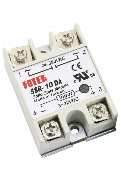 NO BRAND RELEU SSR 10A DA DC-AC FOTEK KIT 3 BUC PASTĂ THERMALĂ