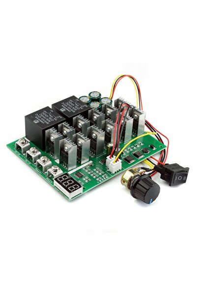NO BRAND Controler/Regulator PWM de viteză motor, cu sens înainte/înapoi, 10-...