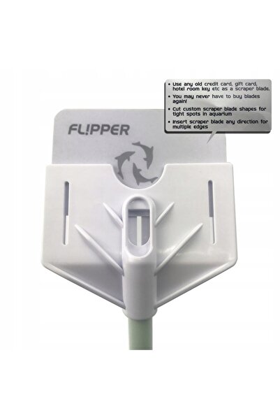 NO BRAND Răzuitor Flipper Platinum 71 cm pentru acvariu