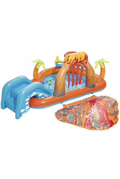 BESTWAY Loc de joacă gonflabil Laguna de Lava 265 x 265 x 104 cm
