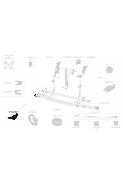 NO BRAND PROTECȚIE PENTRU GRĂDINĂTORI DE BICICLETĂ FIAMMA PRO C BLACK