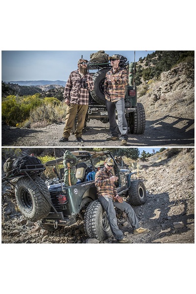 NO BRAND Pantaloni tactici de trekking pentru bărbați Helikon TTP Aero-Tech -...