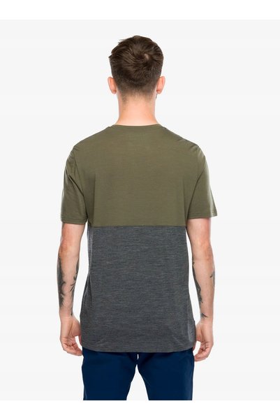 NO BRAND Tricou Ortovox 150 Cool Logo TS - verde ierburi sălbatice închise la...