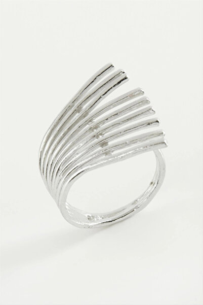 SORA GROUP Sickle metal ring