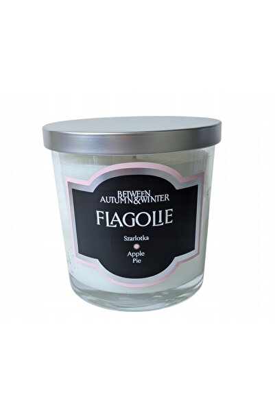 NO BRAND FLAGOLIE LUMÂNARE PARFUMATĂ „ÎNTRE TOAMNĂ ȘI IARNĂ” 360 G TARTĂ CU MERE