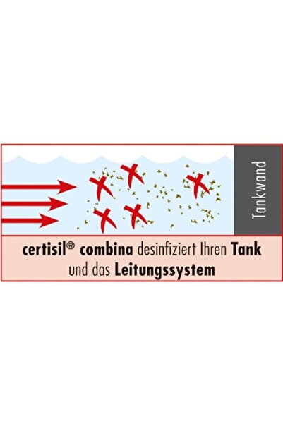NO BRAND Dedurizator de apă Certisil Combina CC 1000 F cu clor 100 ml Katadyn