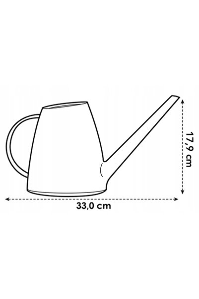 NO BRAND Stropitoare albă de designer ELHO Brussels 1,8L