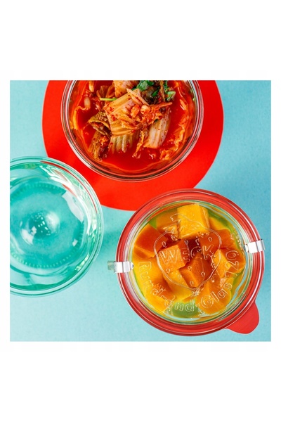 NO BRAND Borcan Weck pentru produse de patiserie 450 ml transparent