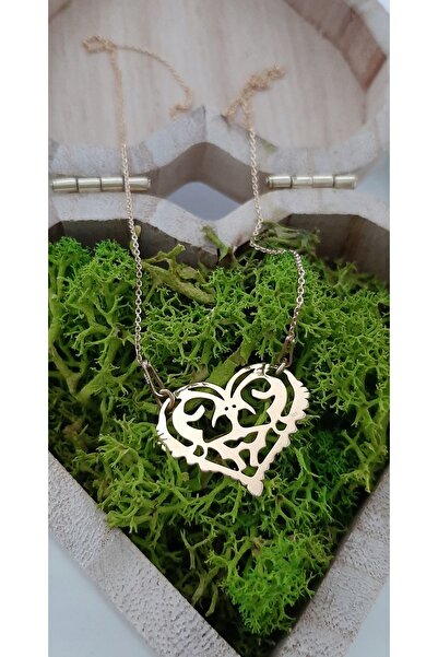 NO BRAND Brățară de aur HEART FOLK origami argint 925