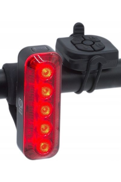 NO BRAND Lampă spate AUTHOR XYRIUS Frână 400lm USB + telecomandă