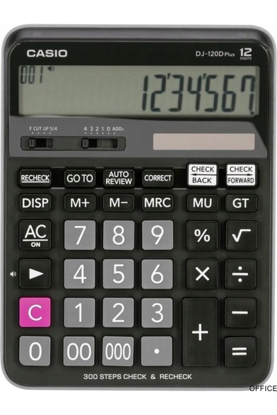 Casio CALCULATOR DE BIROU DJ-120DPlus 300 PASURI