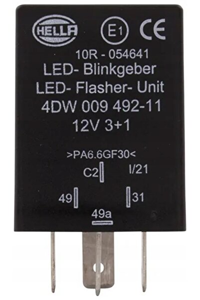 Hella Releu semnalizare LED 12V cu 4 pini