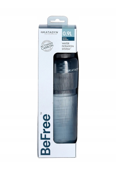 NO BRAND Katadyn BeFree AC Bottle 0.9L sticlă cu filtru - fum