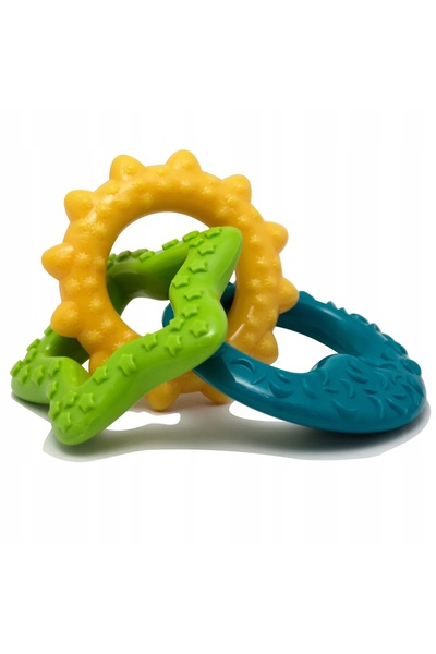 NO BRAND Nylabone Puppy Teething Rings Extreme – jucărie pentru cățeluși, cu ...