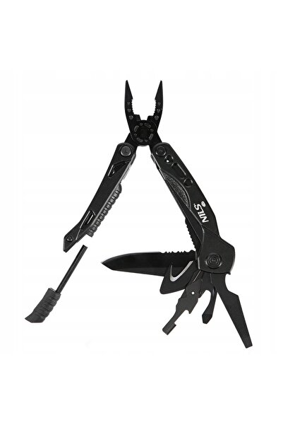NO BRAND Multitool – Instrument multifuncțional cu husă 12-în-1 NILS CAMP NC1...