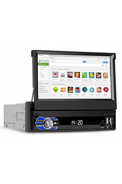 NO BRAND Radio Navigație Android 1 DIN GPS CarPlay WiFi USB RDS Bluetooth 4GB...