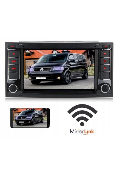 NO BRAND RADIO GPS ANDROID VW MULTIVAN T5 TOUAREG 2/64GB CARPLAY WIFI USB