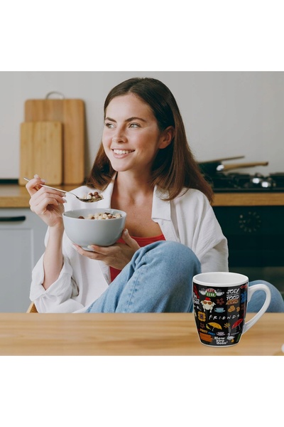 TREND SET CANĂ ȘI ȘOSEPELE PRIETENII NEGRE CADOU PENTRU FAN SET SERIAL