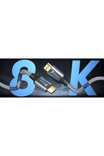 NO BRAND CABLU HDMI 2.1 de 5 m, optic, 8K, 4K, 144 Hz, 120 Hz, AOC, cablu cu ...