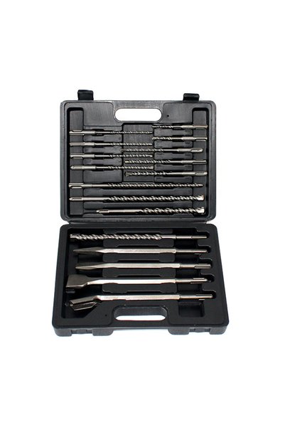 SilverTools Set burghie și dălți pentru beton SDS Plus 17 el