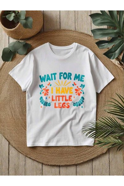 25W Oversized Casual Printed T-Shirt, Unisex Round-Neck Loose-Fit Short-Sleev...
