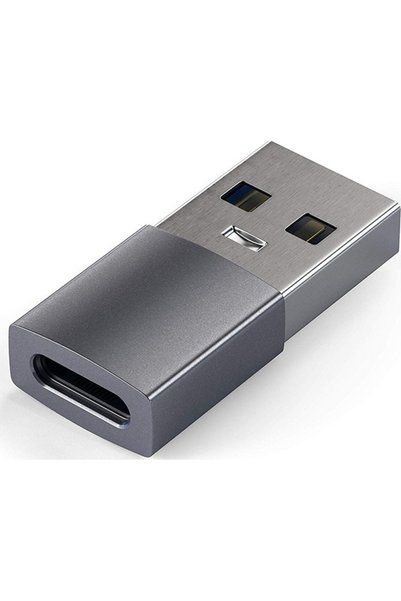 Satechi Αντάπτορας USB-A (male) σε Type-C (female) - Space Gray