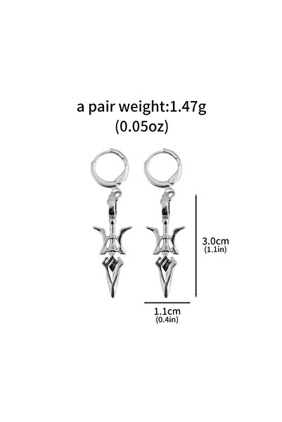 Choice1 E00221 Anime Ghost Death Keychain Note Misa Amane Halberd-Shaped Pend...