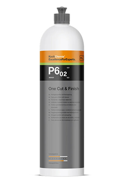 Koch Chemie P6.02 One Cut & Finish (Profesyonel Tek Adım Pasta ve Uzun Süreli...