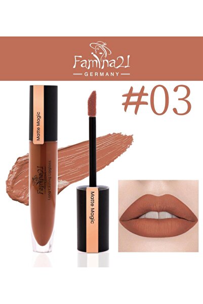 famina21 Matte Magic Long Lasting Lip Gloss Matte Liquid Lipstick