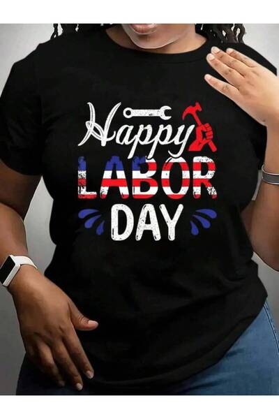 NOURAM Happy For Labor Day Celebration Cruise Vacation Trip Black Graphic T S...
