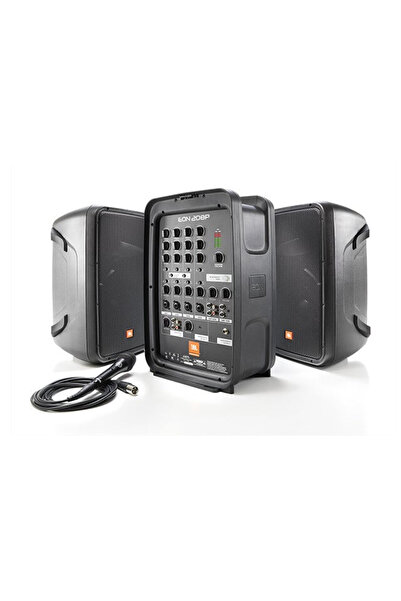JBL Boxe active portabile 300W EON 208P, 2 cai, mixer incorporat