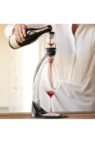 MIKAMAX Συσκευή Αερισμού Κρασιού Magic Wine Decanter Deluxe Εξαεριστήρας Κρασ...