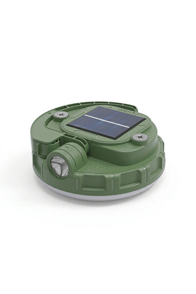 Panther Solar Panelli Dimmerli USB Şarjlı Hibrit El Feneri 10W LED 1000 Lümen...
