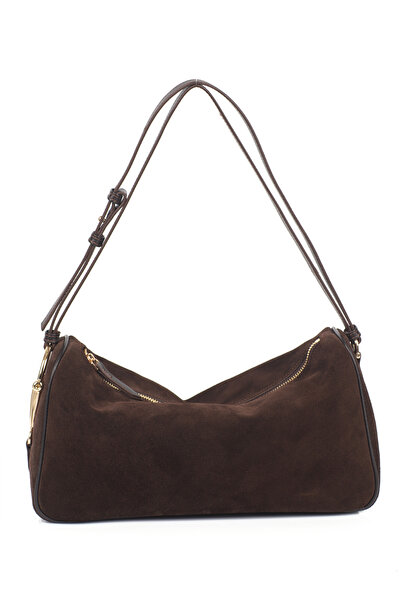 Ysmn Genuine Suede Leather Women's Shoulder Bag Yc012098Hsd