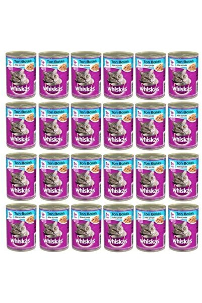 Whiskas Ton Balıklı Kedi Konserve 400 gr 24 Adet