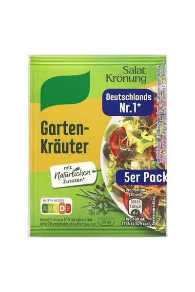 ALDİ Salatkrönung Gartenkräuter Dressing 5er-Pack