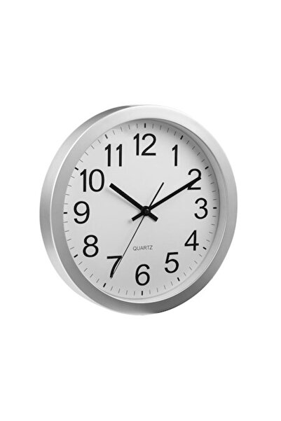 YUPY Wall clock, 30 cm, Silver, Plastic, YUPY®