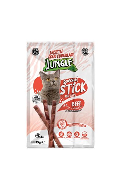 Jungle Kedi Stick Ödül Dana Etli 3 x 5 gr