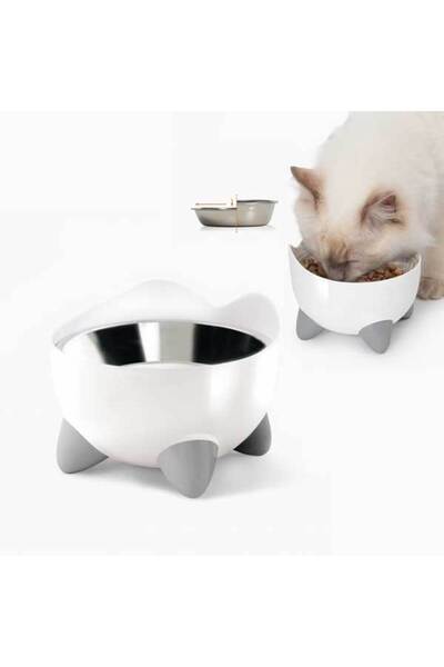 HLSSNHRR Catit Pixi Hazneli Çelik (145037) Mama Kabı