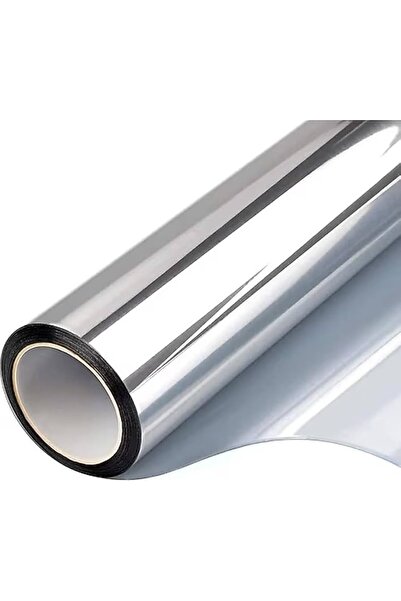 GUARD Aynalı Silver Uv Korumalı (%99) Vlt %15 Çizilmez Cam Filmi - 50 cm x 6 m - Araç, Ev ve Ofis Kullanımına Uygun - Ragle ve Bıçak Dahi