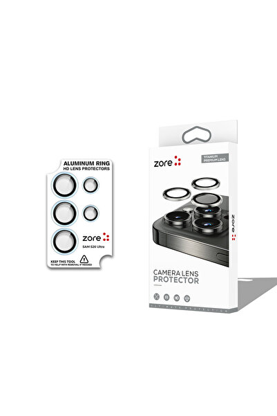 zore Galaxy S26 Ultra Camera Lens Protector Sapphire Non-Distorting Image Qua...