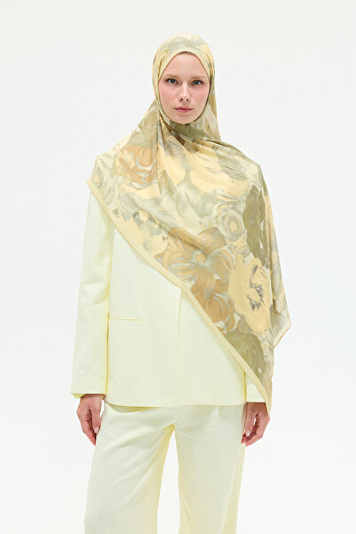 cs camellia scarf Liora Rami Shawl - İğde