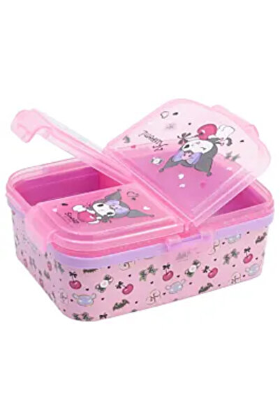 Stor Cutie de prânz pentru copii, din plastic, cu multiple compartimente, cap...