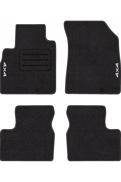 NO BRAND COVORAȘE CU BRODERIE 4X4 PENTRU NISSAN MICRA K13 (2010 - 2016) SET LUX